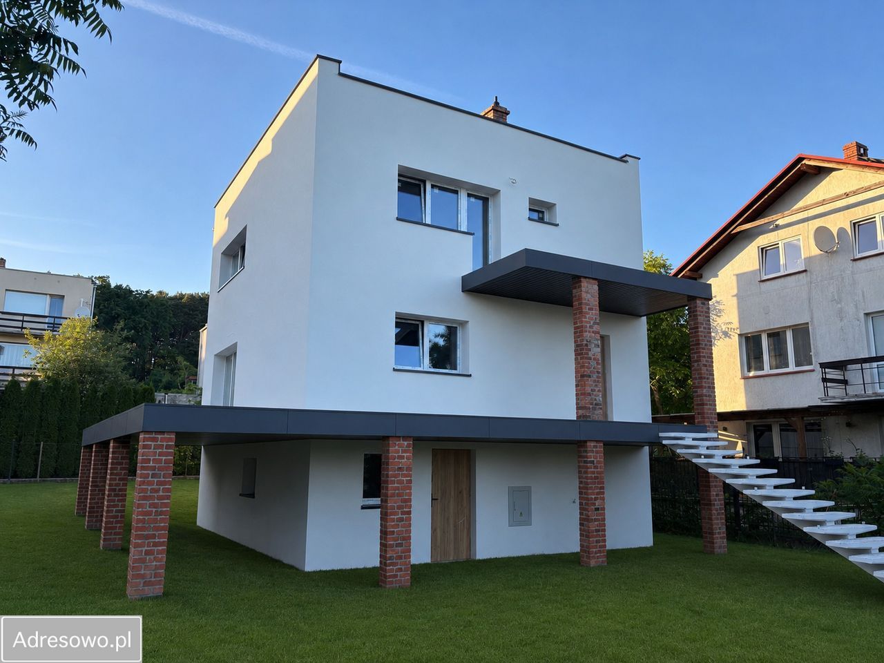 dom wolnostojący, 7 pokoi Zielona Góra Jędrzychów, ul. Pszenna. Zdjęcie 1