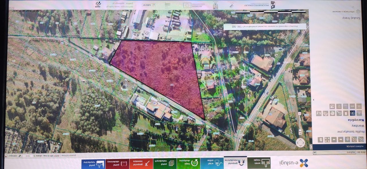 Działka budowlana Częstochowa Kawodrza Górna, ul. Łubinowa. Zdjęcie 2