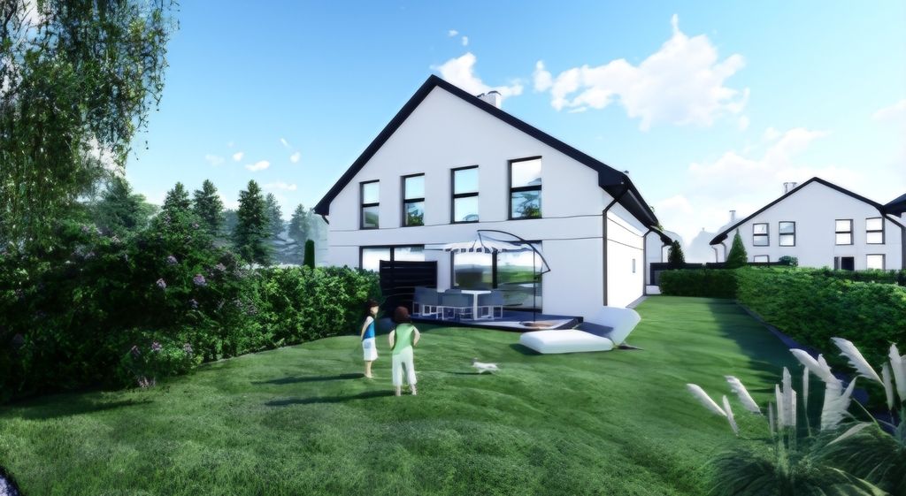 bliźniak, 4 pokoje Dołuje. Zdjęcie 1