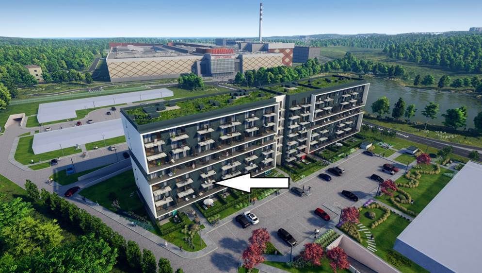 Mieszkanie 2-pokojowe Kraków Bonarka, ul. Puszkarska. Zdjęcie 1