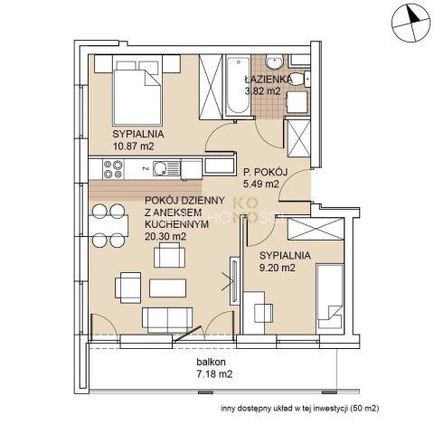Mieszkanie 3-pokojowe Wrocław Psie Pole. Zdjęcie 14