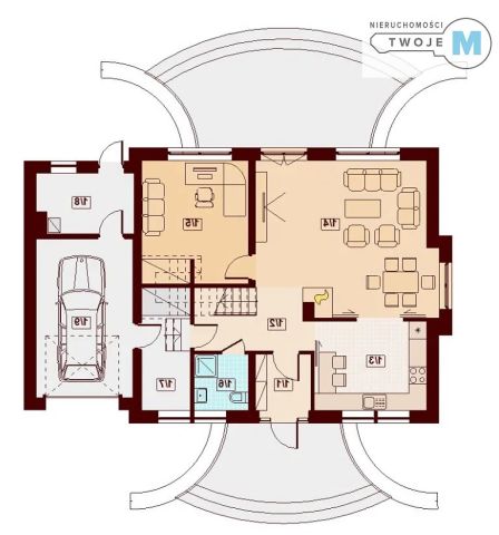 dom wolnostojący, 6 pokoi Niekłań Wielki, ul. Stawki. Zdjęcie 19