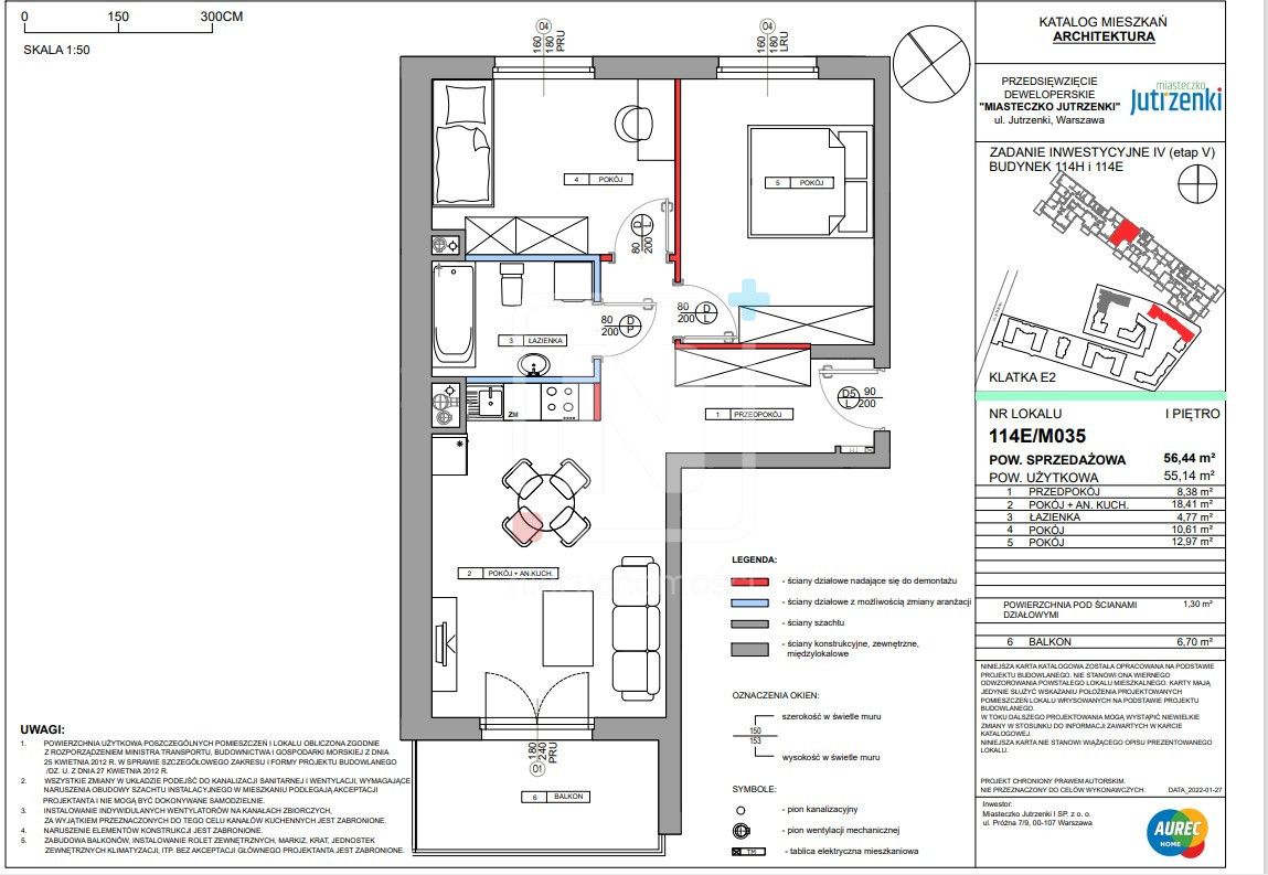 Mieszkanie 3-pokojowe Warszawa Włochy, ul. Jutrzenki. Zdjęcie 7