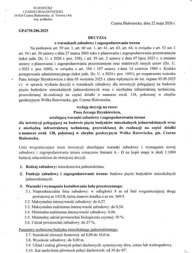 Działka inwestycyjna Wólka Ratowiecka. Zdjęcie 5