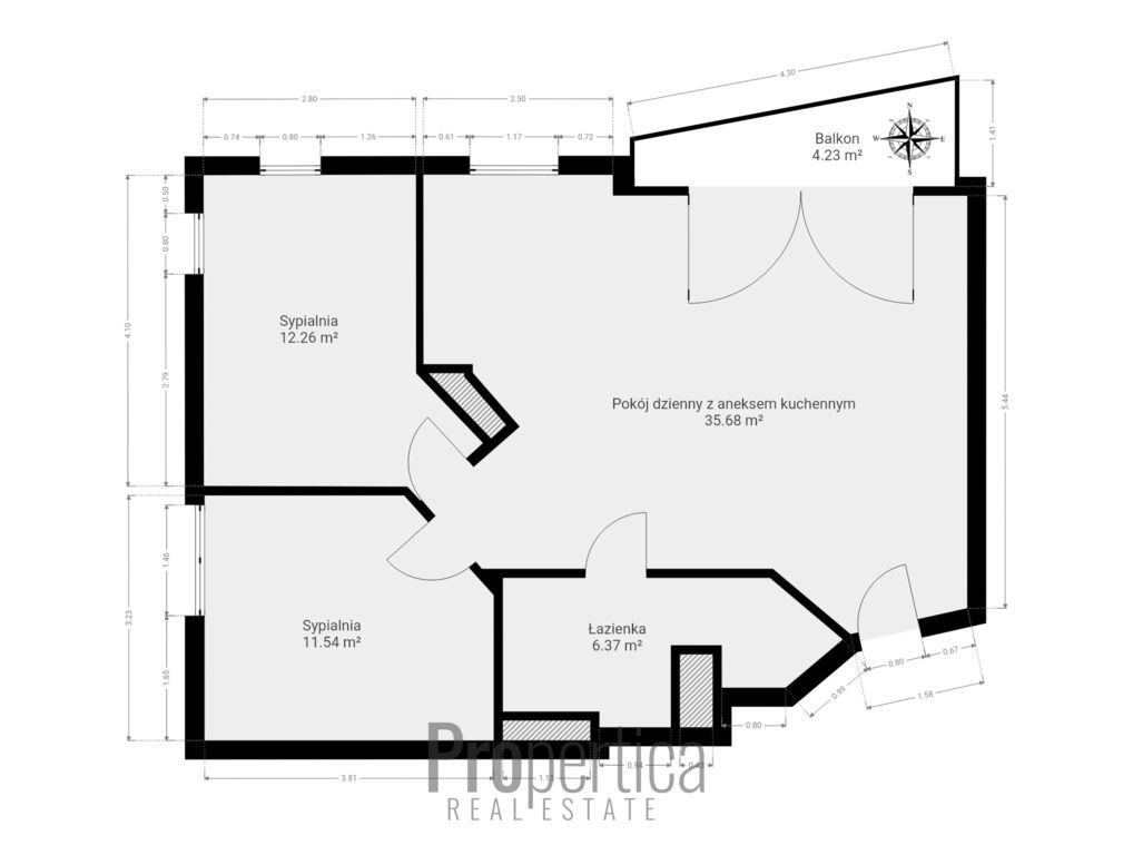 Mieszkanie 3-pokojowe Warszawa Białołęka, ul. Głębocka. Zdjęcie 17