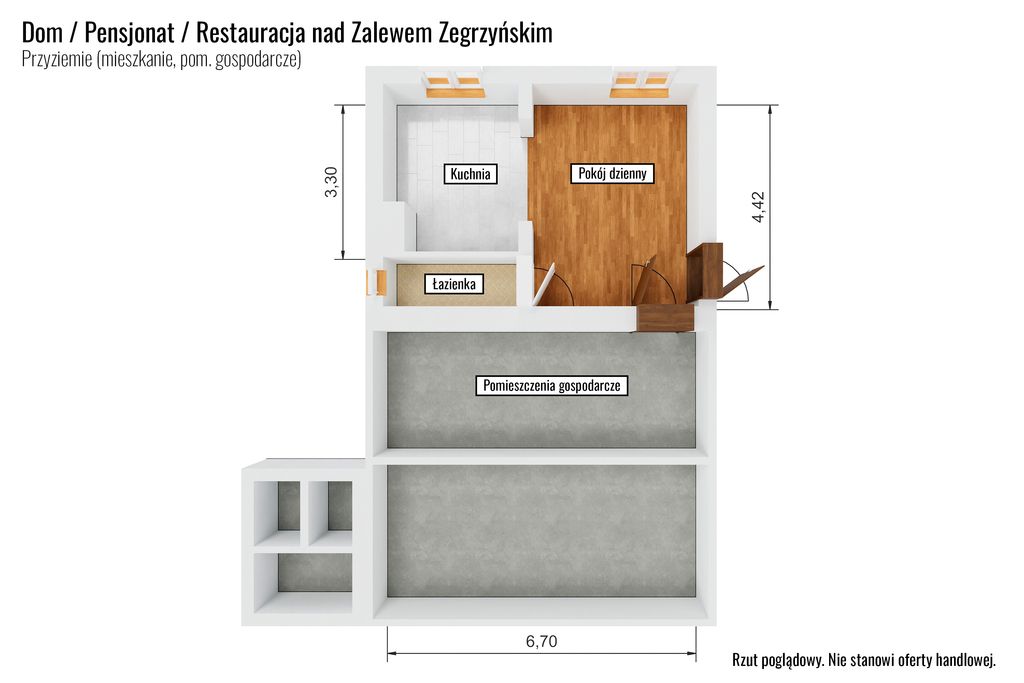 Nieruchomość komercyjna Białobrzegi, ul. Wczasowa. Zdjęcie 17