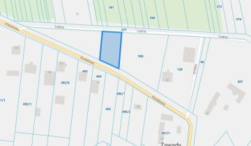 Działka budowlana Zawady