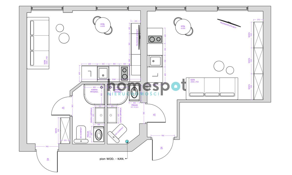 Mieszkanie 2-pokojowe Poznań Centrum, ul. Mostowa. Zdjęcie 19