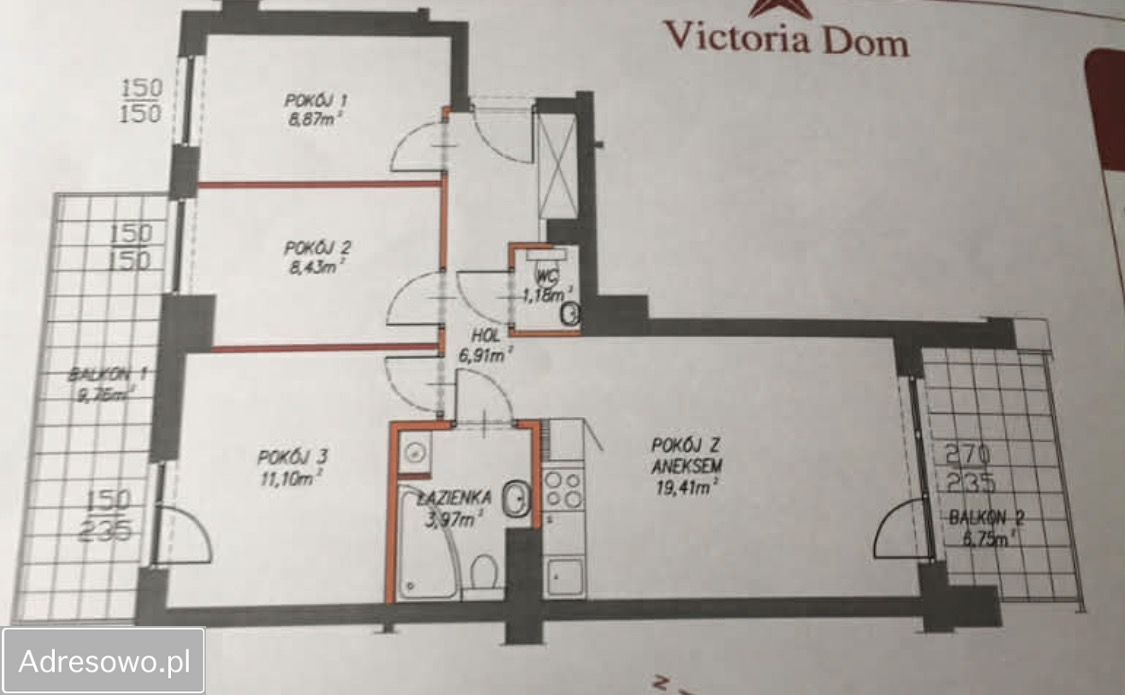 Mieszkanie 4-pokojowe Warszawa Białołęka, ul. Modlińska. Zdjęcie 7