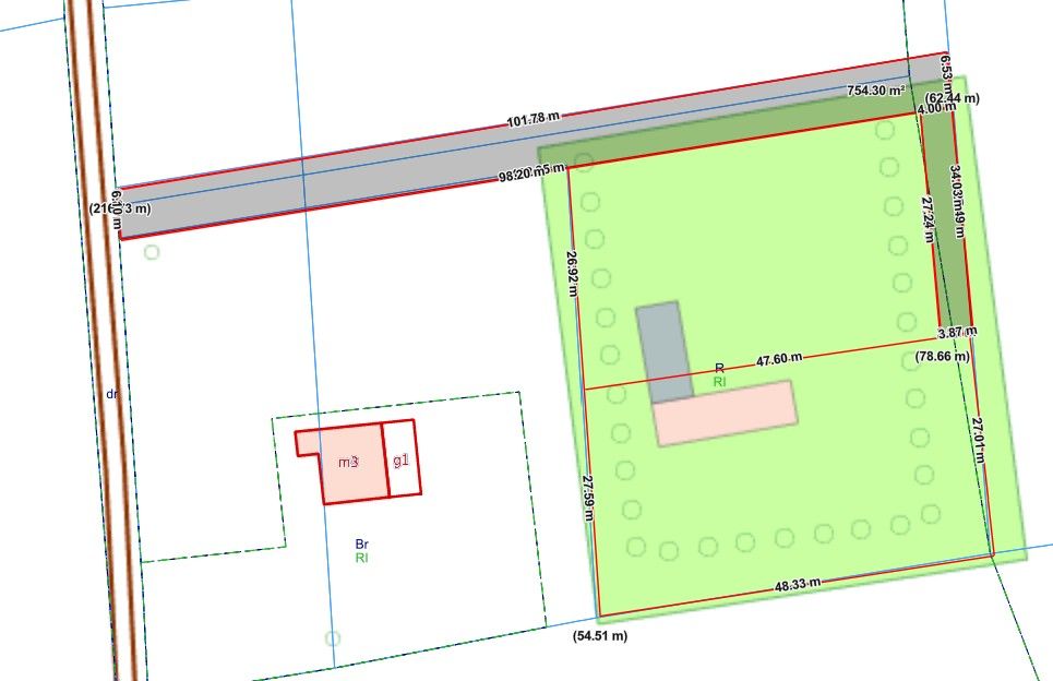 Działka budowlana Wronin. Zdjęcie 2