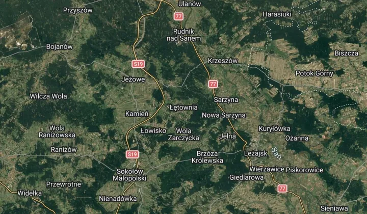 Działka rolna Łętownia