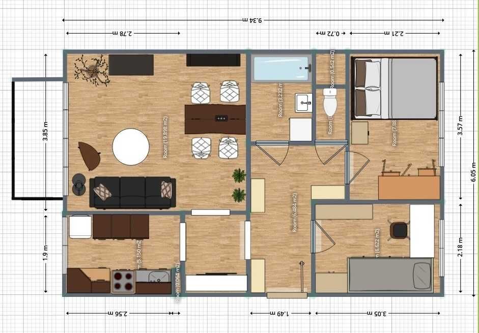 Mieszkanie 3-pokojowe Zduńska Wola, ul. Getta Żydowskiego. Zdjęcie 8