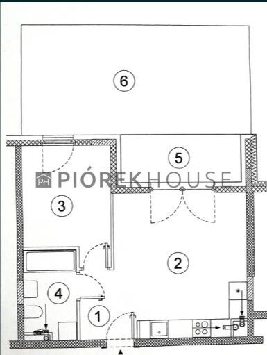 Mieszkanie 2-pokojowe Warszawa Białołęka, ul. Luciana Pavarottiego. Zdjęcie 6