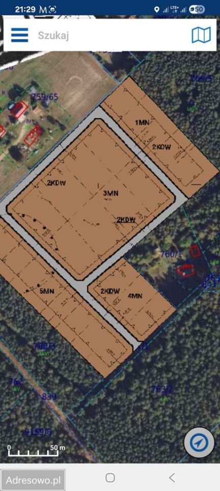 Działka budowlana Bysław, ul. Leśna Polana. Zdjęcie 8