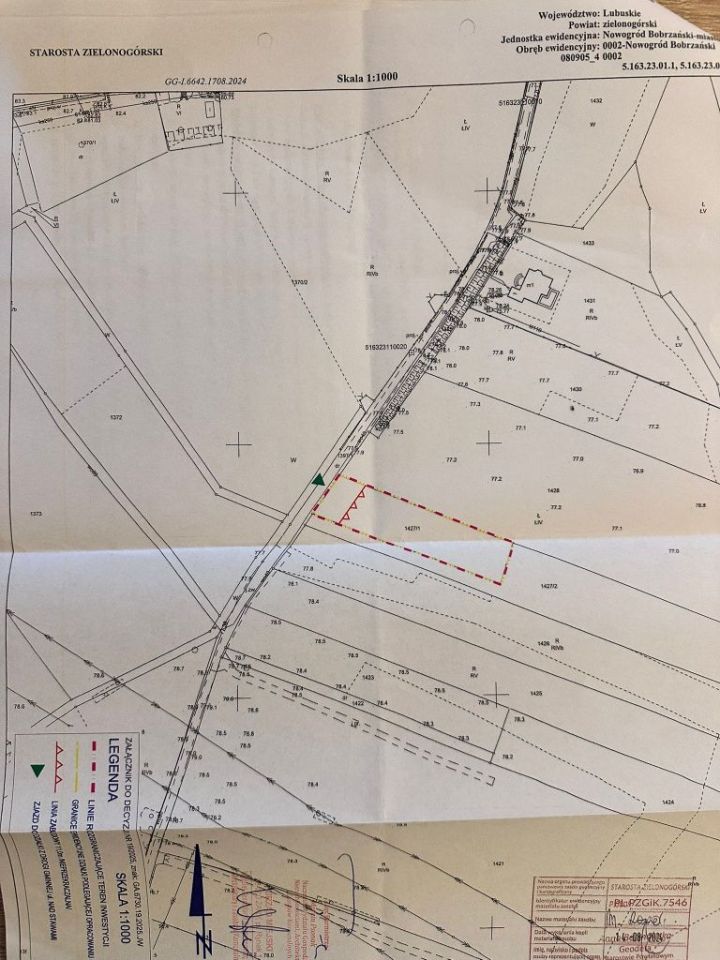 Działka budowlana Nowogród Bobrzański, ul. Nad Stawami. Zdjęcie 3
