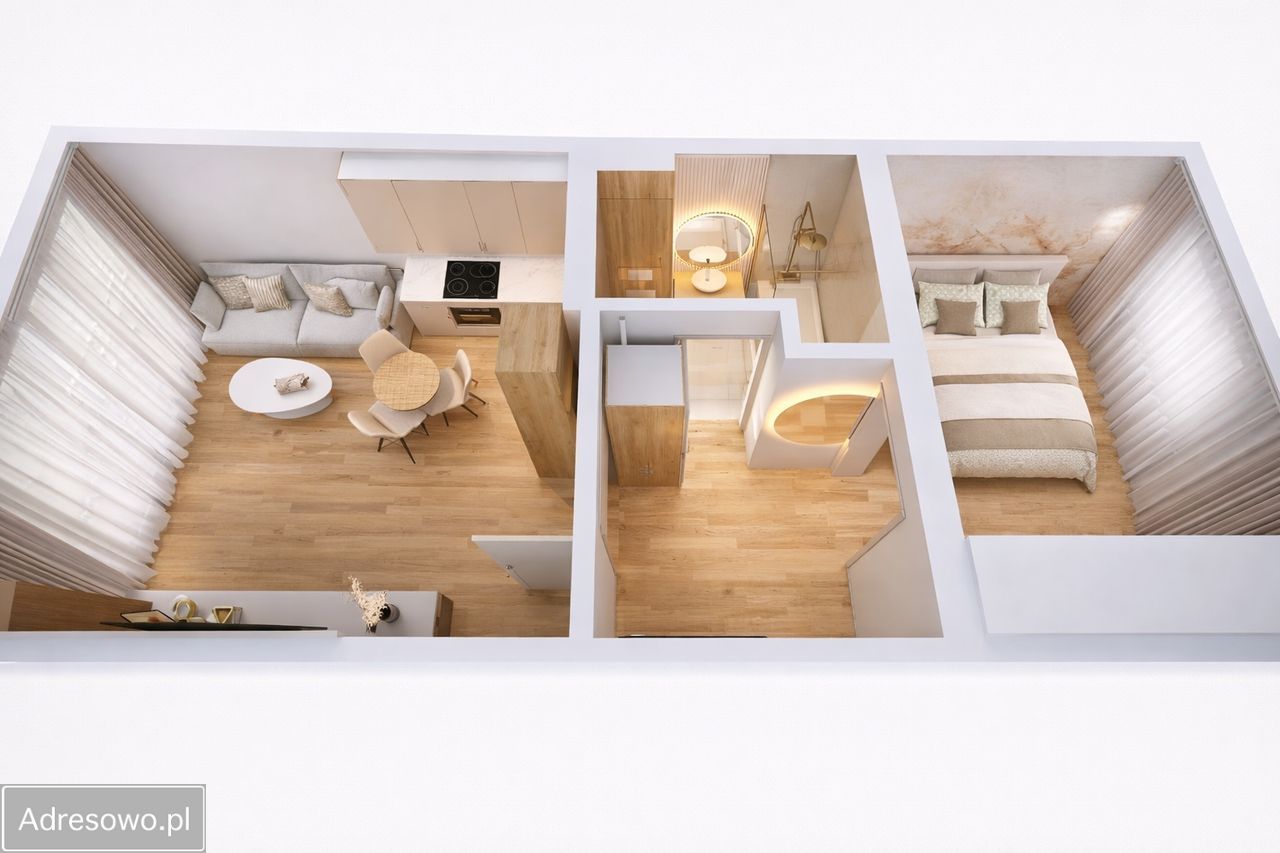 Mieszkanie 2-pokojowe Opole, ul. Karpacka. Zdjęcie 2