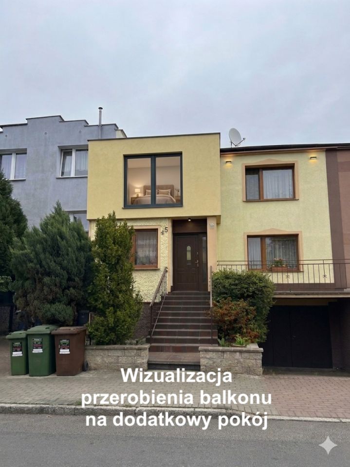 dom szeregowy, 7 pokoi Głogów, ul. Bolesława Prusa. Zdjęcie 22