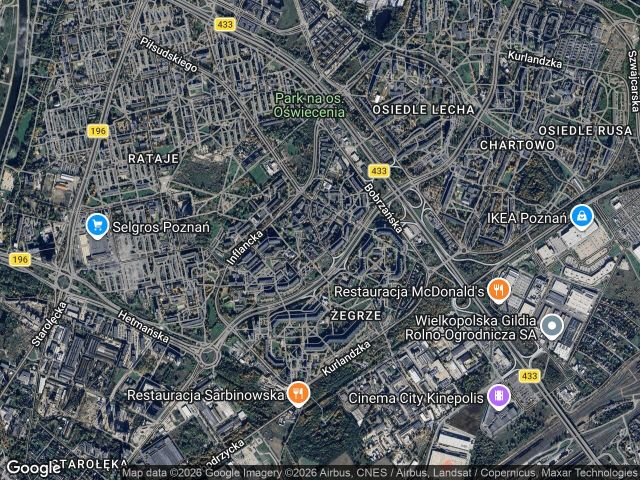 Mieszkanie 3-pokojowe Poznań Rataje, os. Stare Żegrze. Zdjęcie 1