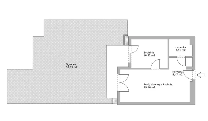 Mieszkanie 2-pokojowe Warszawa Targówek, ul. Wolińska
