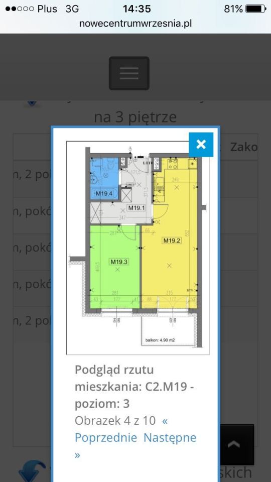 Mieszkanie 2-pokojowe Września, ul. Ignacego Daszyńskiego. Zdjęcie 7