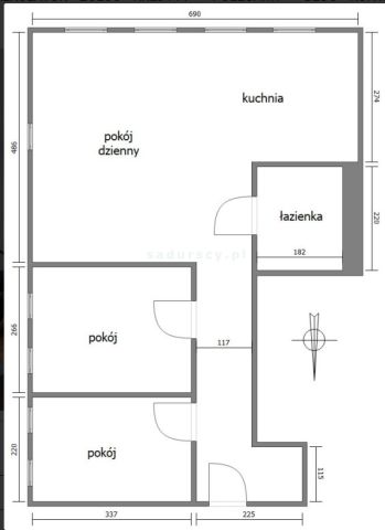 Mieszkanie 3-pokojowe Kraków Stare Miasto, Lobzowska. Zdjęcie 1