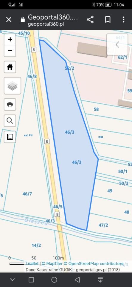 Działka rolna Jordanów Śląski. Zdjęcie 2