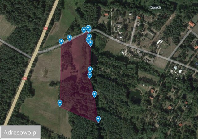 Działka inwestycyjna Kąty-Miąski. Zdjęcie 1