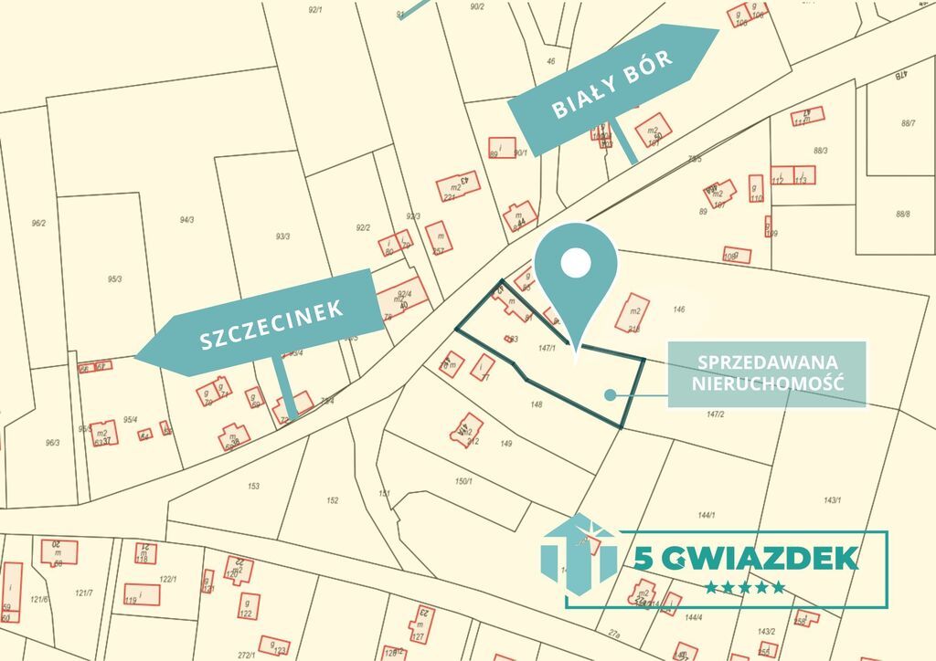 dom wolnostojący, 3 pokoje Gwda Mała. Zdjęcie 21