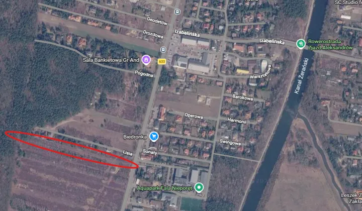Działka budowlana Stanisławów Pierwszy, ul. Jana Kazimierza