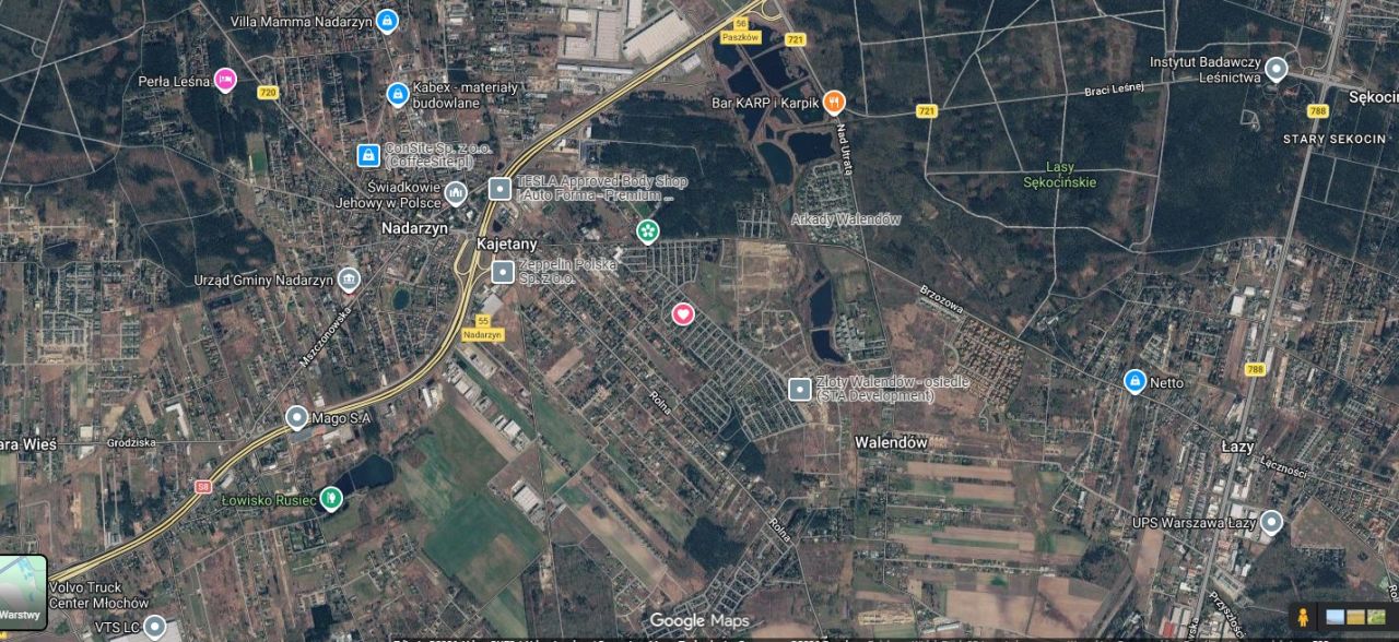 Działka rod Kajetany, ul. Brzozowa. Zdjęcie 2