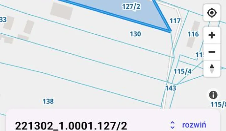 Działka rolno-budowlana Skórcz