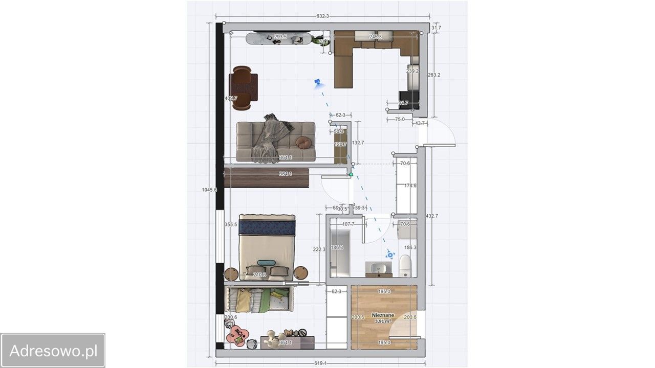 Mieszkanie 2-pokojowe Piaseczno, ul. Karola Kniaziewicza. Zdjęcie 7