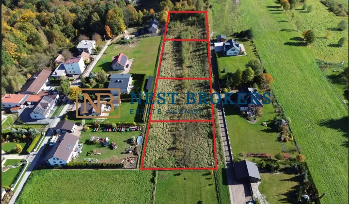 Działka budowlana Kalwaria Zebrzydowska Czerna, ul. Polna