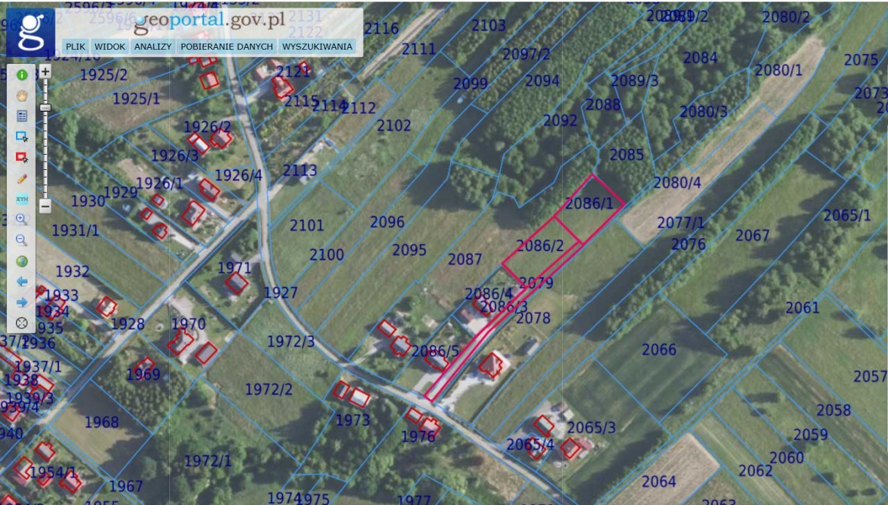 Działka rolno-budowlana Grabownica Starzeńska Folwark. Zdjęcie 6