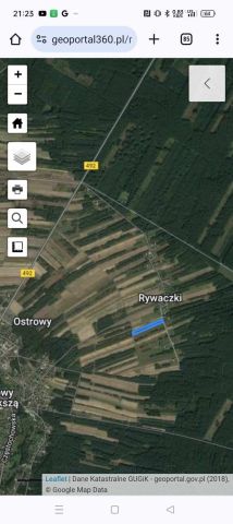 Działka budowlana Rywaczki. Zdjęcie 1