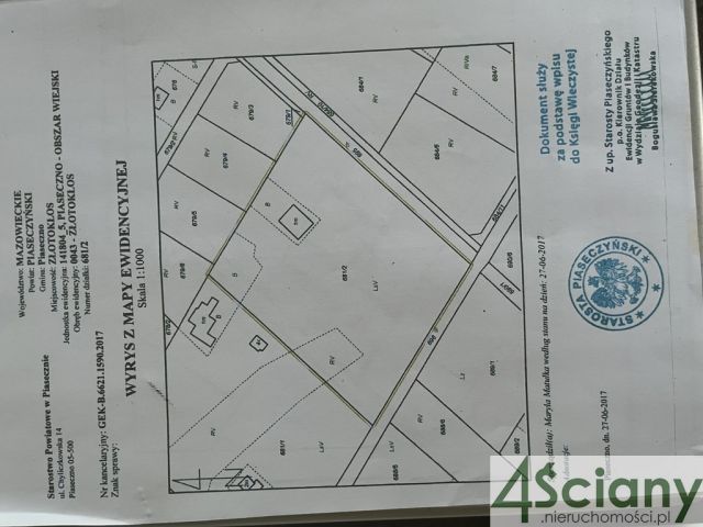 Działka budowlana Złotokłos. Zdjęcie 12