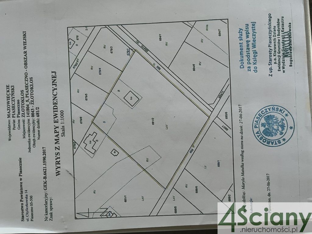 Działka budowlana Złotokłos. Zdjęcie 12