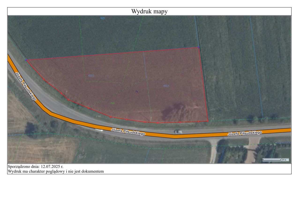 Działka budowlana Górzno, ul. Józefa Piłsudskiego