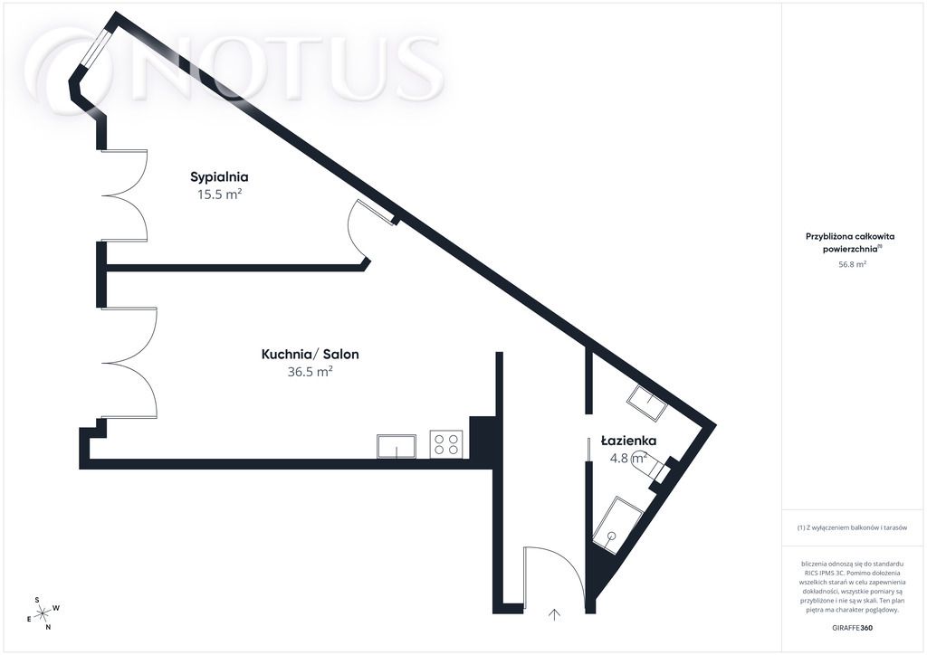 Mieszkanie 2-pokojowe Kraków Stare Miasto, ul. Pawia. Zdjęcie 9