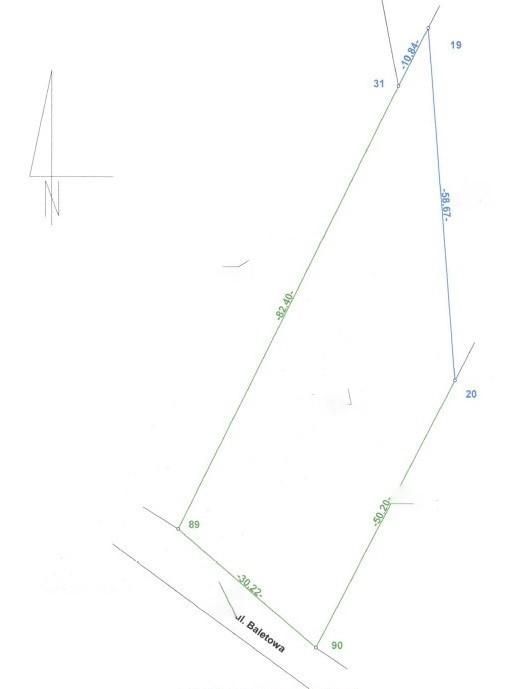 Działka rolna Warszawa Ursynów, ul. Baletowa. Zdjęcie 2