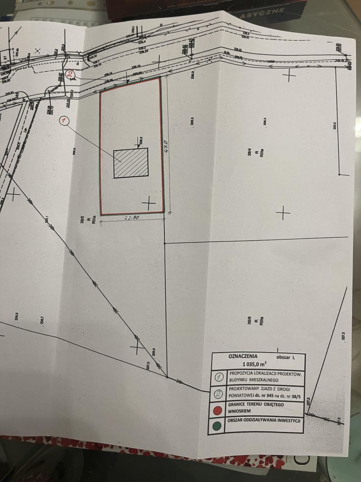 Działka rolno-budowlana Kałków. Zdjęcie 3