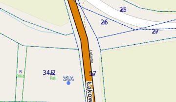 Działka budowlana Grabiny-Zameczek, ul. Łąkowa