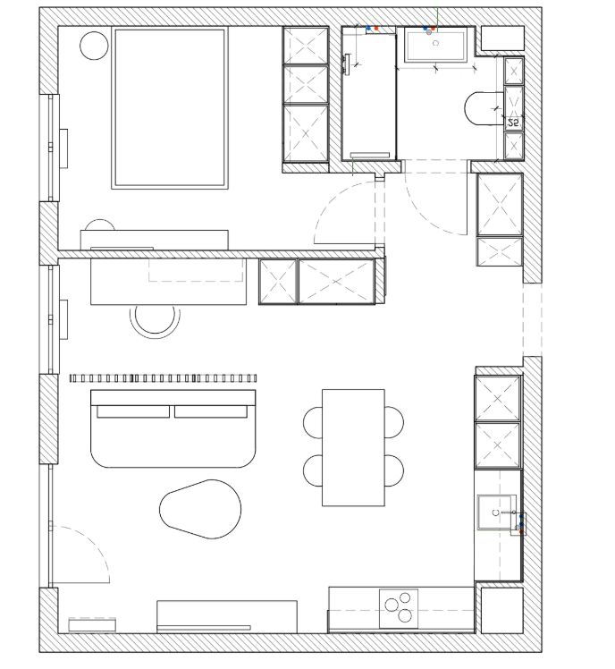 Mieszkanie 2-pokojowe Wrocław Brochów, ul. Syryjska. Zdjęcie 16