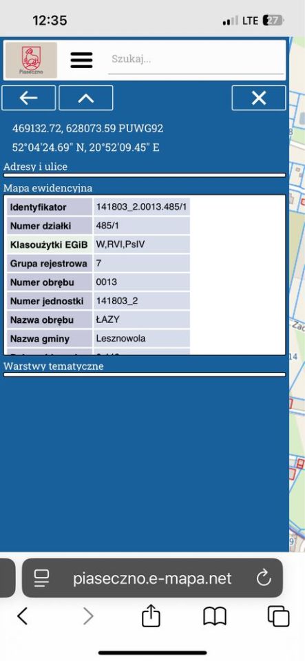 Działka budowlana Łazy. Zdjęcie 3