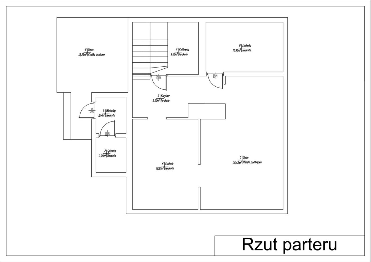 dom wolnostojący, 5 pokoi Wilkołaz Pierwszy. Zdjęcie 19