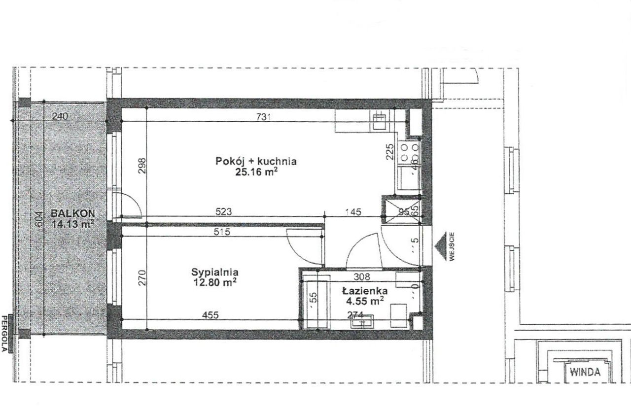 Mieszkanie 2-pokojowe Gorzów Wielkopolski, pl. Unii Europejskiej. Zdjęcie 8