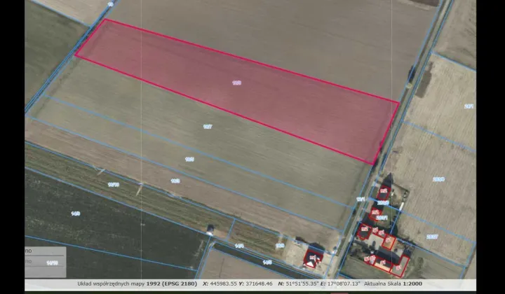 Działka rolna Szelejewo Drugie