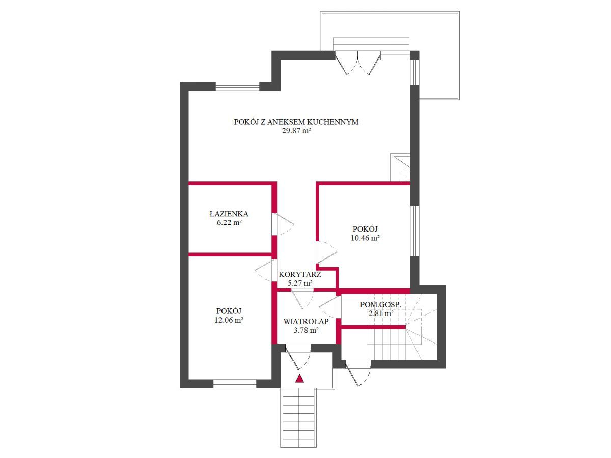 Mieszkanie 3-pokojowe Marki, ul. ks. bp. Władysława Bandurskiego. Zdjęcie 21