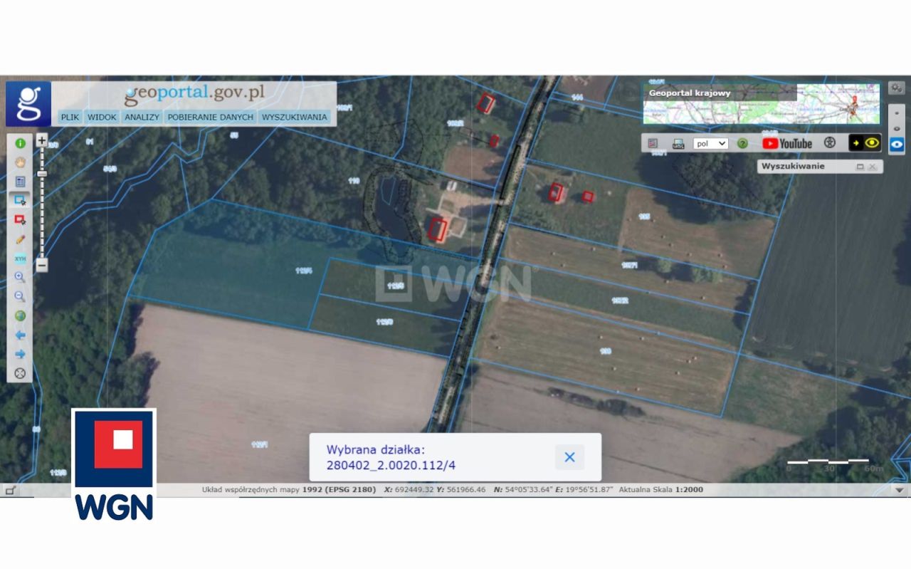 Działka inwestycyjna Piskajny. Zdjęcie 7