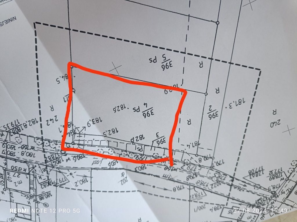 Działka budowlana Gębice. Zdjęcie 5